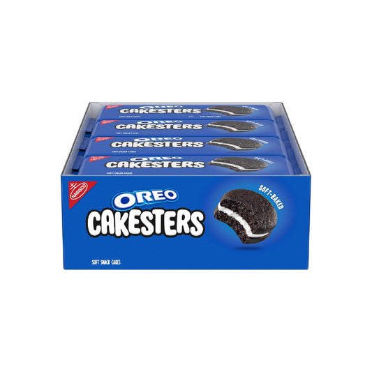 OREO Cakesters Soft Cookies, 8 3.03 oz Snack Packs