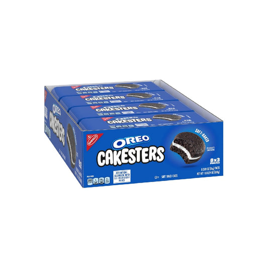 OREO Cakesters Soft Cookies, 8 3.03 oz Snack Packs