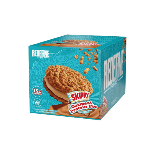 Redefine Foods Oat Protein Pies - 8 Pieces - 15g Protein Per Serving - Non-GMO